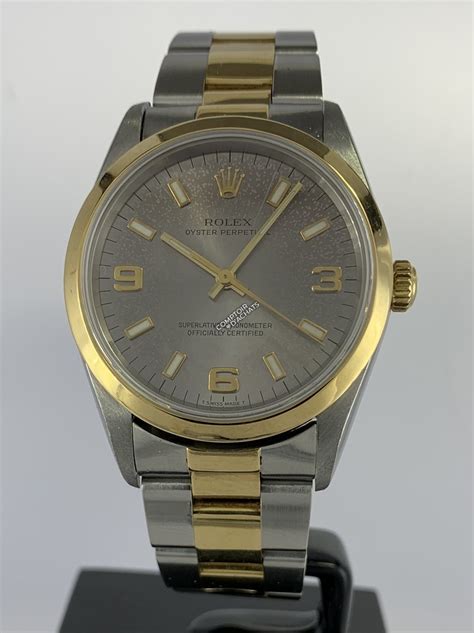 rolex oyster perpetual gris